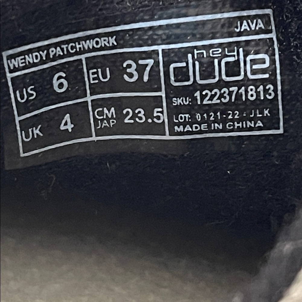 HEY DUDE Wendy Patchwork Java Animal Print Lightw… - image 13